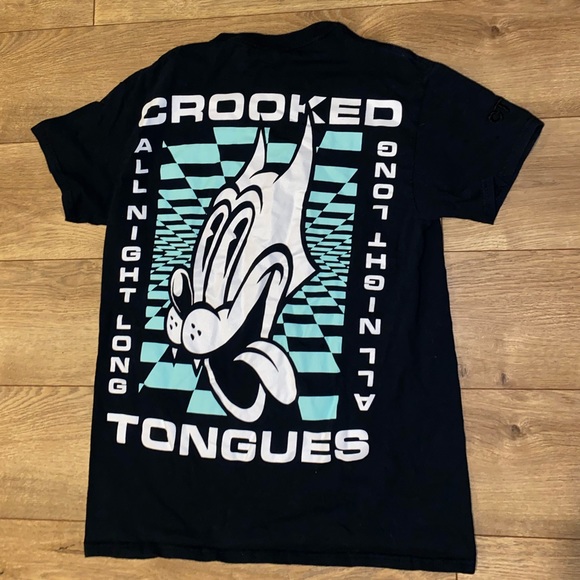 Crooked tongues t shirt Clearance